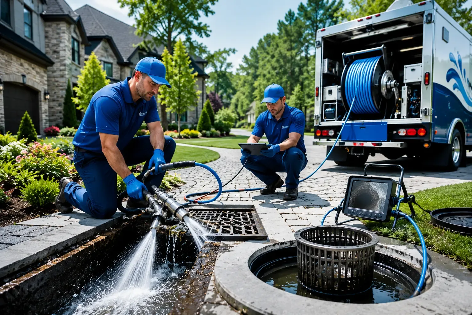 Local outdoor drain cleaning professionals in Castine, ME